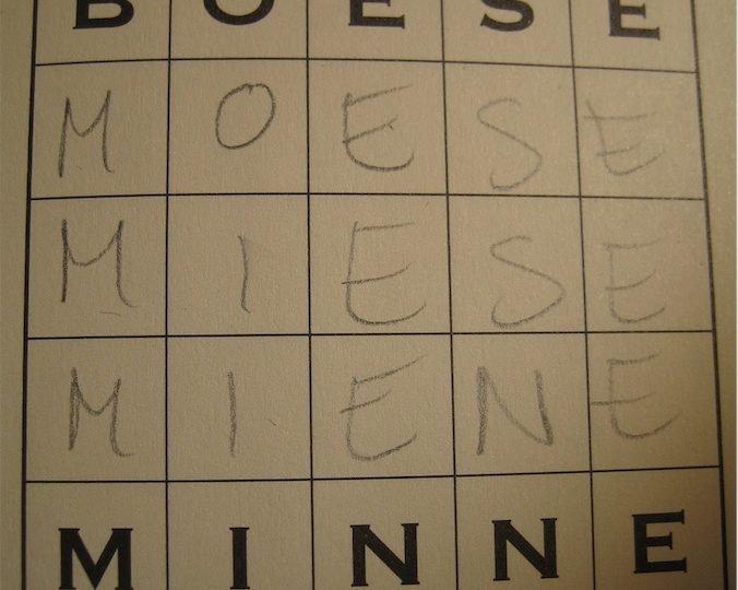 ana.words, korrekte moesung