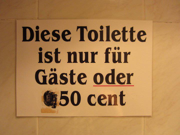 ana.words, v.i.p.-toilette