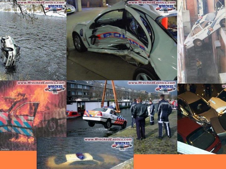 ana.words, crushed policecars!